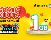 IM3 Ooredoo Bagikan Kuota Internet Gratis Melalui #TikTokTreats