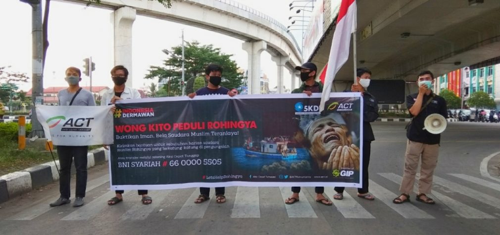 Lakukan Aksi Solidaritas, MRI ACT Sumsel Ajak Masyarakat Peduli Muslim Rohingya