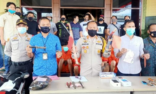 Reskrim Polrestabes Palembang Ringkus 15 Bandit Jalanan