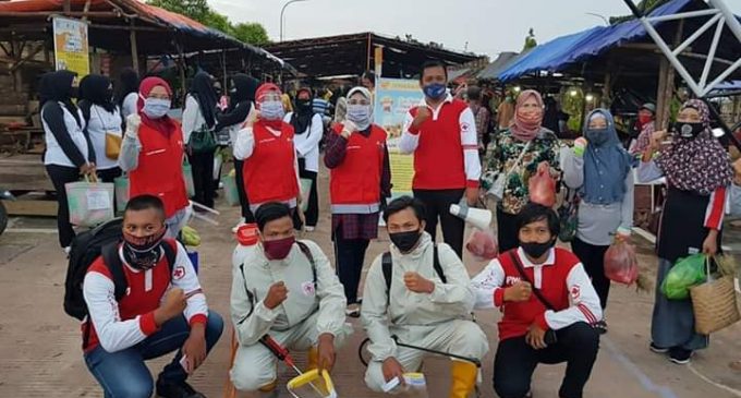 PMI Prabumulih Terus Ingatkan Pentingnya Disiplin Protokol Kesehatan