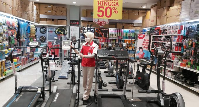 Ace Hardware PS Mall Hadirkan Promo Beragam Produk Kesehatan dan Olahraga