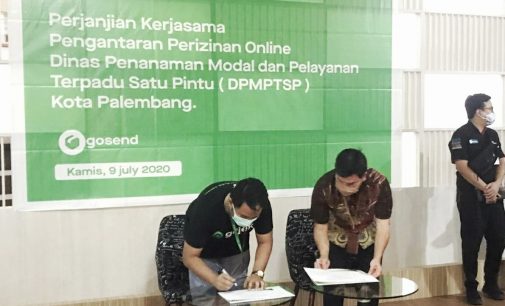 Dokumen Perizinan dari Dinas PM-PTSP di Kota Palembang Bisa Dikirim Dengan Layanan Gojek