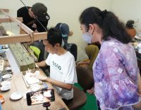 Feby Deru Angkat Potensi Kerajinan Perak Khas Sumsel