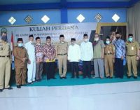 Wako Hadiri Kuliah Perdana Mahasiswa ADI Prabumulih