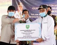 Pemprov Sumsel Gelontorkan Bantuan Rp81 Miliar untuk Infrastruktur Muara Enim