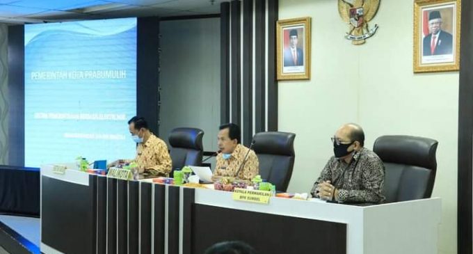 Wako Ridho Yahya Terima Kunjungan Perwakilan BPK RI Sumsel