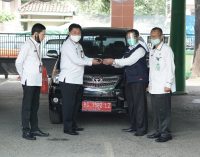 Satgas Halal Sumsel Terima Bantuan Mobil Operasional