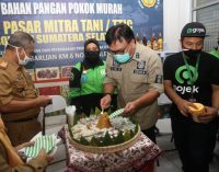 Kerjasama dengan Gojek, Pemprov Sumsel Sediakan Sembako Murah dan Gratis Ongkir