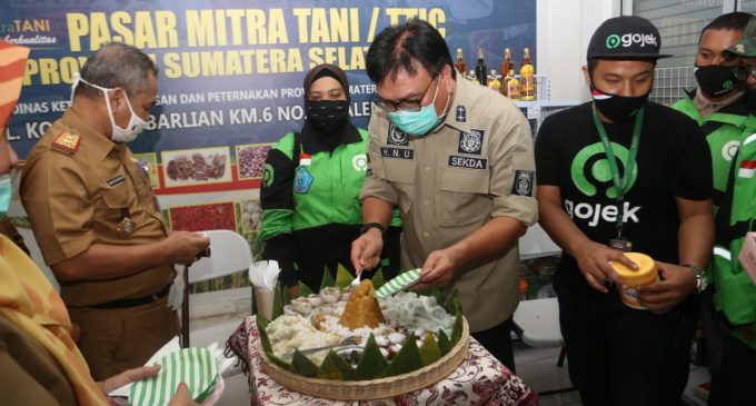Kerjasama dengan Gojek, Pemprov Sumsel Sediakan Sembako Murah dan Gratis Ongkir