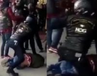 Rombongan Moge Keroyok 2 Anggota TNI