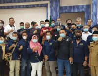 Plt Wali Kota Bengkulu Dedy Wahyudi Terima Peserta Orientasi Media Massa Kota Prabumulih