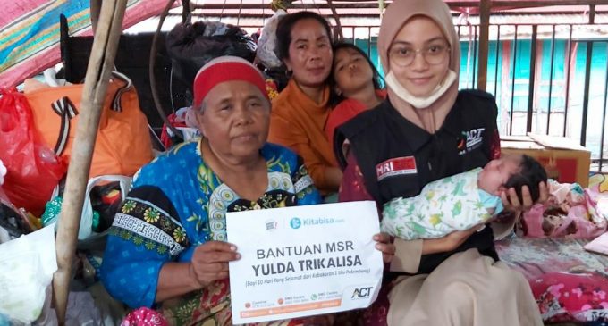 Seorang Bayi Selamat Pasca Kebakaran Seberang Ulu 1, Kini Terpaksa Tinggal di Tenda Pengungsian