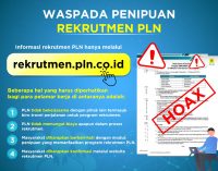 Beredar Situs Lowongan Kerja Palsu, PLN Himbau Masyarakat Waspada