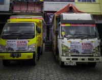 Himpun 15 Ton Logistik, ACT Sumsel Kirim Kapal Kemanusiaan untuk Penyintas Gempa di Sulbar