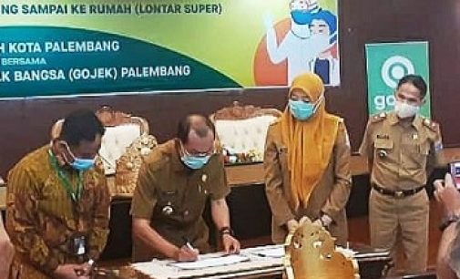 Pertama di Indonesia, Dinkes Kota Palembang Gandeng Gojek Kirim Obat dan Surat Rujukan ke Rumah Pasien