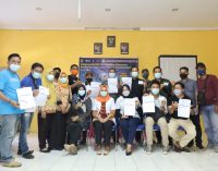 30 Awak Media di Prabumulih Jalani Vaksinasi Covid 19