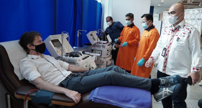 Karyawan XL Axiata Ikuti Donor Plasma Konvalesen