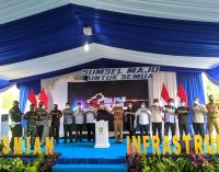 Gubernur Sumsel dan Wako Prabumulih Resmikan Proyek Infrastruktur Senilai Rp 108,8 Milyar