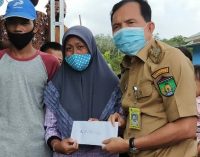 Ridho Yahya Bantu Korban Musibah Angin Puting Beliung