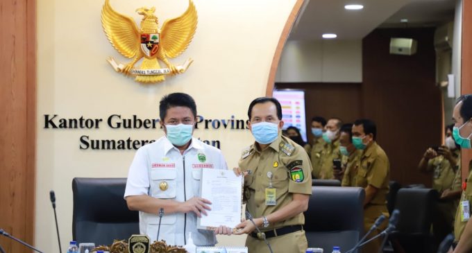 Bangun Proyek Infrastruktur, Wako Ridho Yahya Minta Dukungan Gubernur