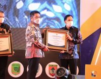 Prabumulih Terima Penghargaan Terbaik ke 3 Tingkat Kota se Sumsel