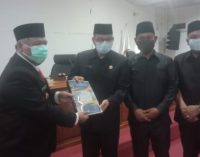 DPRD Gelar Rapat Paripurna Penyampaian LKPJ Bupati PALI Tahun 2020