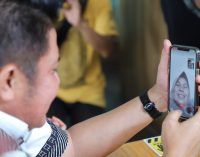 Lewat Video Call Herman Deru Semangati Keluarga Sertu Ryan Yogi Pratama