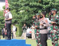 Antisipasi Gangguan Keamanan Jelang Idul Fitri, Herman Deru Pimpin Apel Gabungan Ketupat Musi