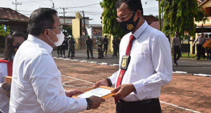 Dodi Reza Pimpin Apel Gelar Pasukan Operasi Ketupat 2021