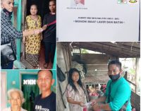 DPP LSM GTPK Bersama AMIR MUBA Santuni 300 Lebih Kaum Duafa