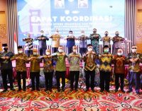 Gubernur Sumsel Buka Rakorwasinkeubang Tahun 2021