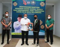 Warga Terdampak Covid 19 Terima Bantuan 1 Ton Beras