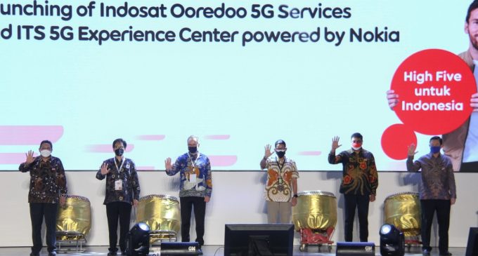 Indosat Ooredoo Luncurkan Layanan 5G di Surabaya