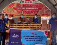 Aice dan Distributor Salurkan Jutaan Es Krim dan Masker untuk Masyarakat