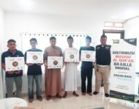 ACT Hadiahkan Alquran Braille Digital untuk Tunanetra