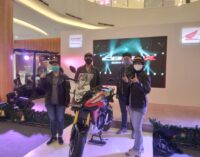 Motor Sport Adventure Touring New CB150X Hadir Mengaspal di Sumsel