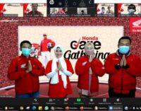 Honda Sumsel Apresiasi HondaCARE Agent Lewat Online Gathering
