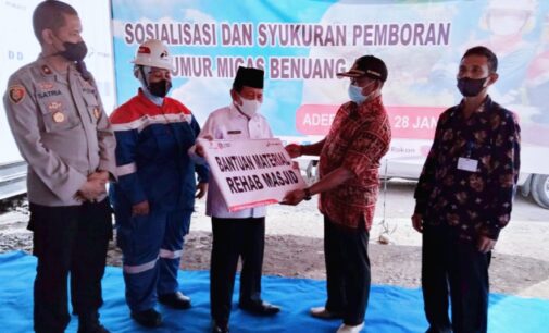 Pertamina Adera Field Syukuran dan Sosialisasi Pengeboran Sumur BNG-A2