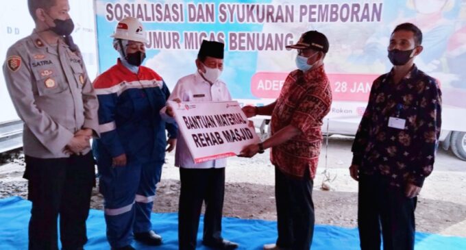 Pertamina Adera Field Syukuran dan Sosialisasi Pengeboran Sumur BNG-A2