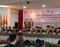 Unsri Butuh Banyak Guru Besar