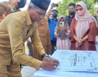 CEO XL Axiata Resmikan Masjid Wakaf Karyawan di Aceh Barat