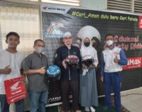 Astra Motor Sumsel Ajak Siswa SMA BW 1 Selalu #Cari_Aman