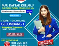 UBD Beri Diskon Uang Pangkal 1 Juta Hingga Angsuran 4 Kali Bagi Calon Mahasiswa Baru