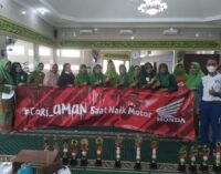 Astra Motor Sumsel Kampanyekan #Cari_Aman Bagi Para Kartini  IPNU
