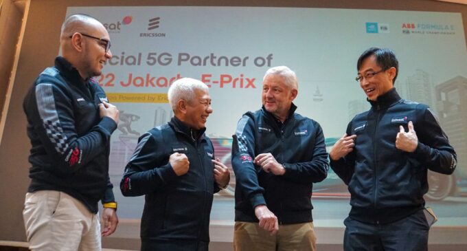 Indosat Ooredoo Hutchison Jadi Official 5G Partner Jakarta E-Prix 2022
