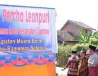Nama Percha Leanpuri Jadi Nama Jalan Lintas Penghubung Antar Kabupaten