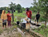 Sulitnya Memperoleh Air Bersih di Desa Saluran, Banyuasin