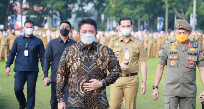 Halal Bihalal dengan ASN di Lingkungan Pemprov, Herman Deru : Jangan Kendorkan Pelayanan ke Masyarakat 