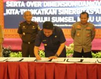 Pemprov-Polda Sumsel Teken MoU Sinergi Tertibkan Truk ODOL