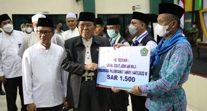 Herman Deru Lepas Keberangkatan Jemaah Calon Haji Sumsel